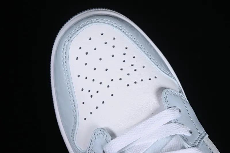 All categories Air Jordan Jordan series basketball shoes Air Jordan 1 Mid Z version Air Jordan 1 Mid GS "Glitter Swoosh" AJ1 Joe 1 ice blue crystal Zhongbang basketball shoes FQ9117-400